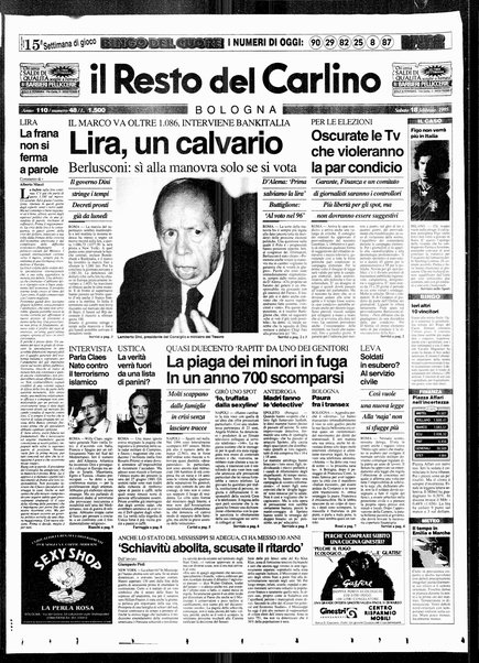 Il Resto del Carlino : giornale dell'Emilia